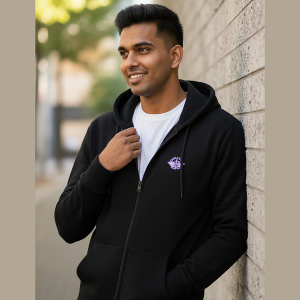 Mens Sailor Hooded Zipper